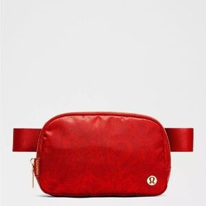 Lunar New Year Everywhere Belt Bag - Year of the Snake Contour Red